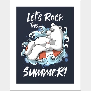 Summer Bear Posters and Art